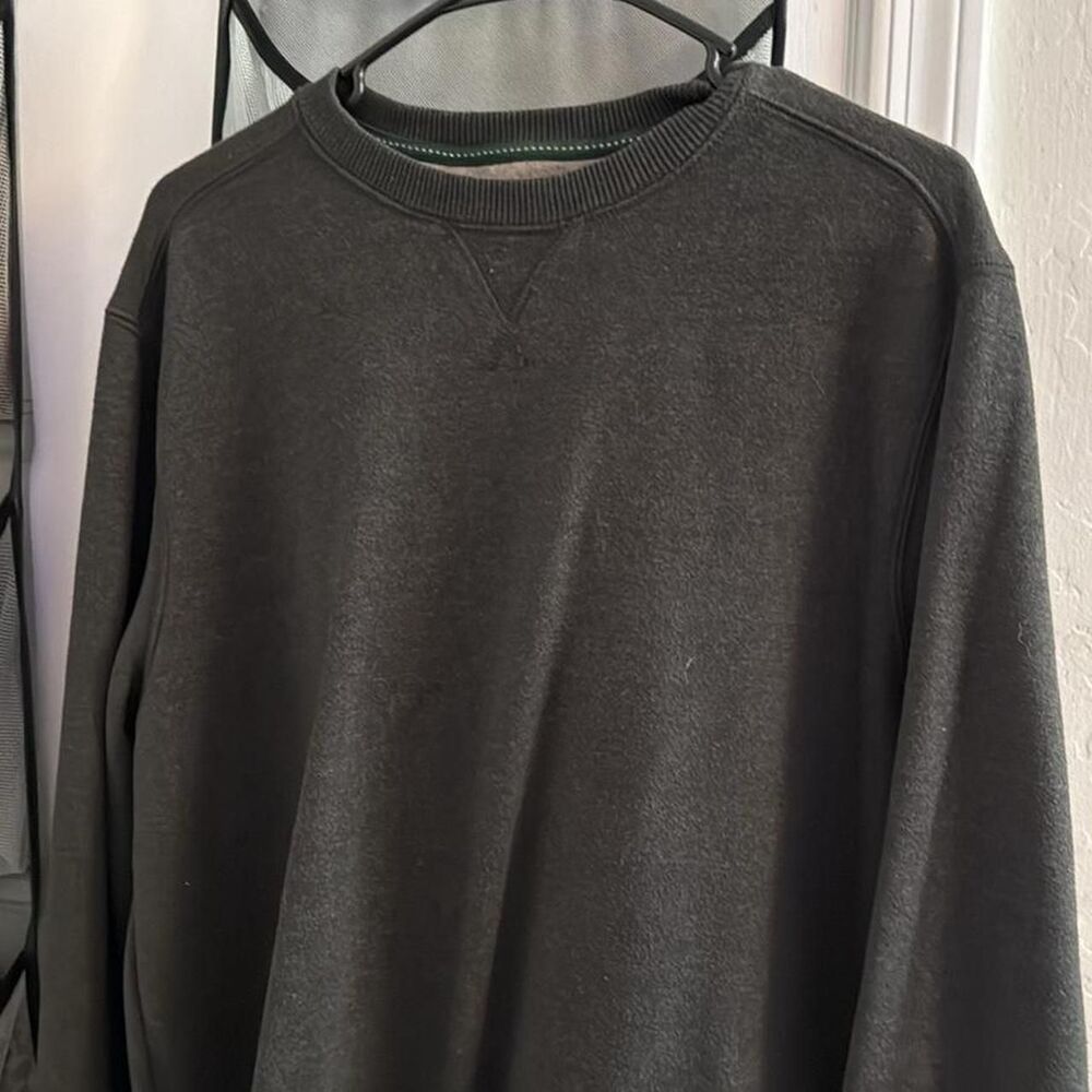 Gh-bass Men's Grey and Green Sweatshirt